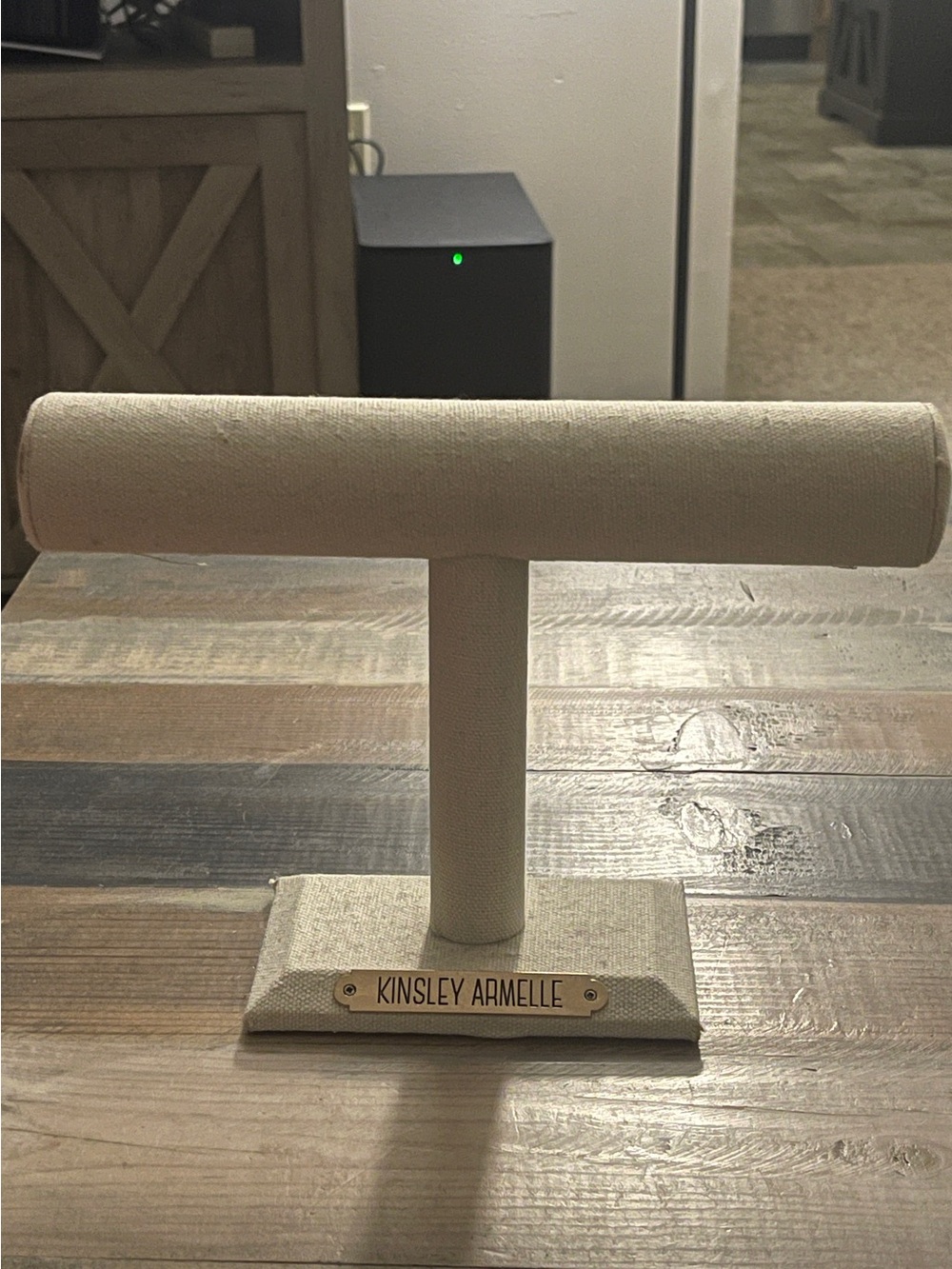 Kinsley Armelle Jewelry Bracelet Display Stand T-Bar Cream 9”